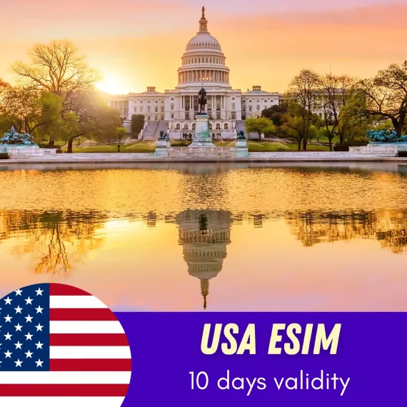 USA eSIM 10 days validity