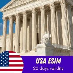 USA eSIM 20 Days validity