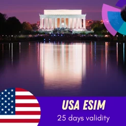 USA eSIM 25 days