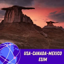 USA Canada Mexico eSIM plans