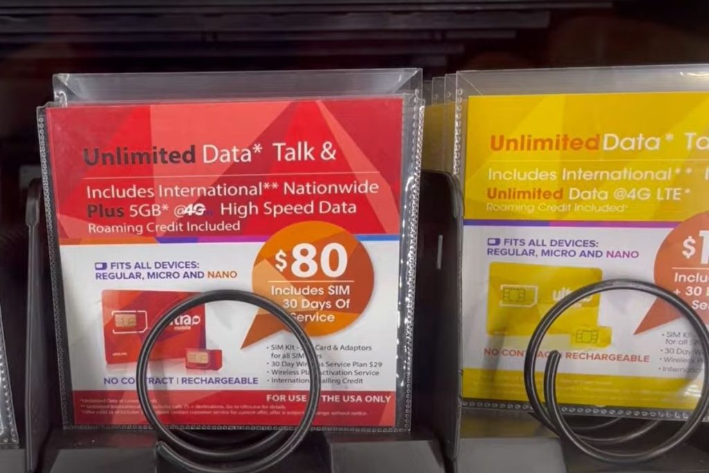 us airport sim card options in comparison